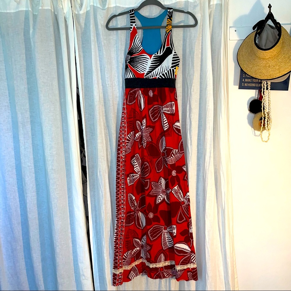 Machine machine apparel racer back top dress